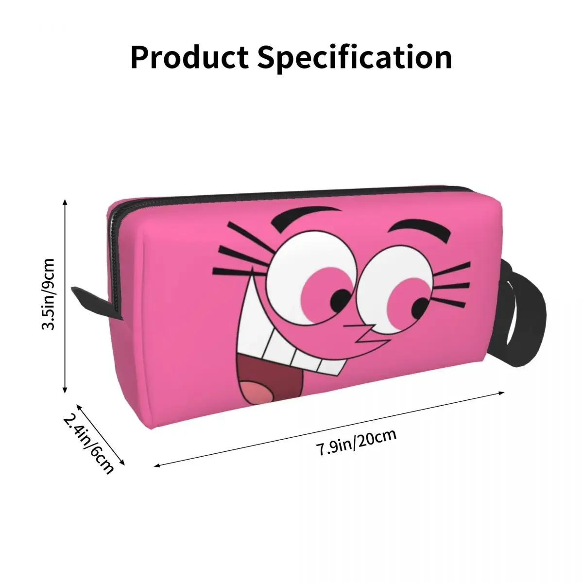 Fairly Oddparents - Wanda Makeup Bag Cosmetic Organizer Storage Dopp Kit Toiletry Cosmetic Bag Women Beauty Travel Pencil Case