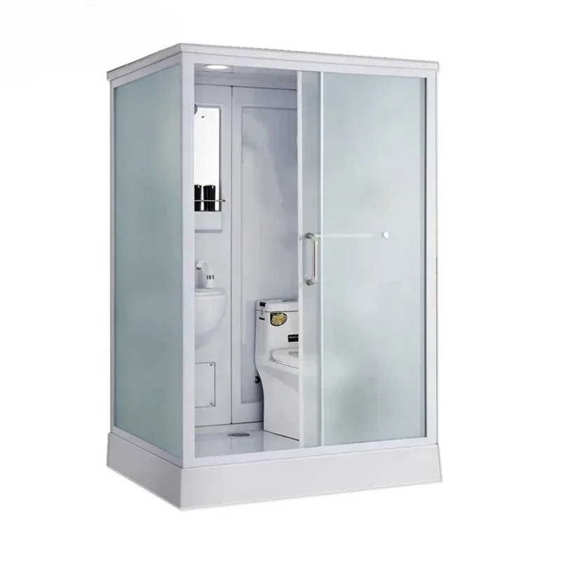 

l Aokeliya Fast Installation Ready Made Prefab Shower Bathrooms Toilet Shower Cubicle Set