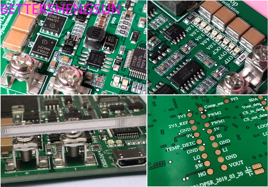 Digital power development board STM32F334 Power module