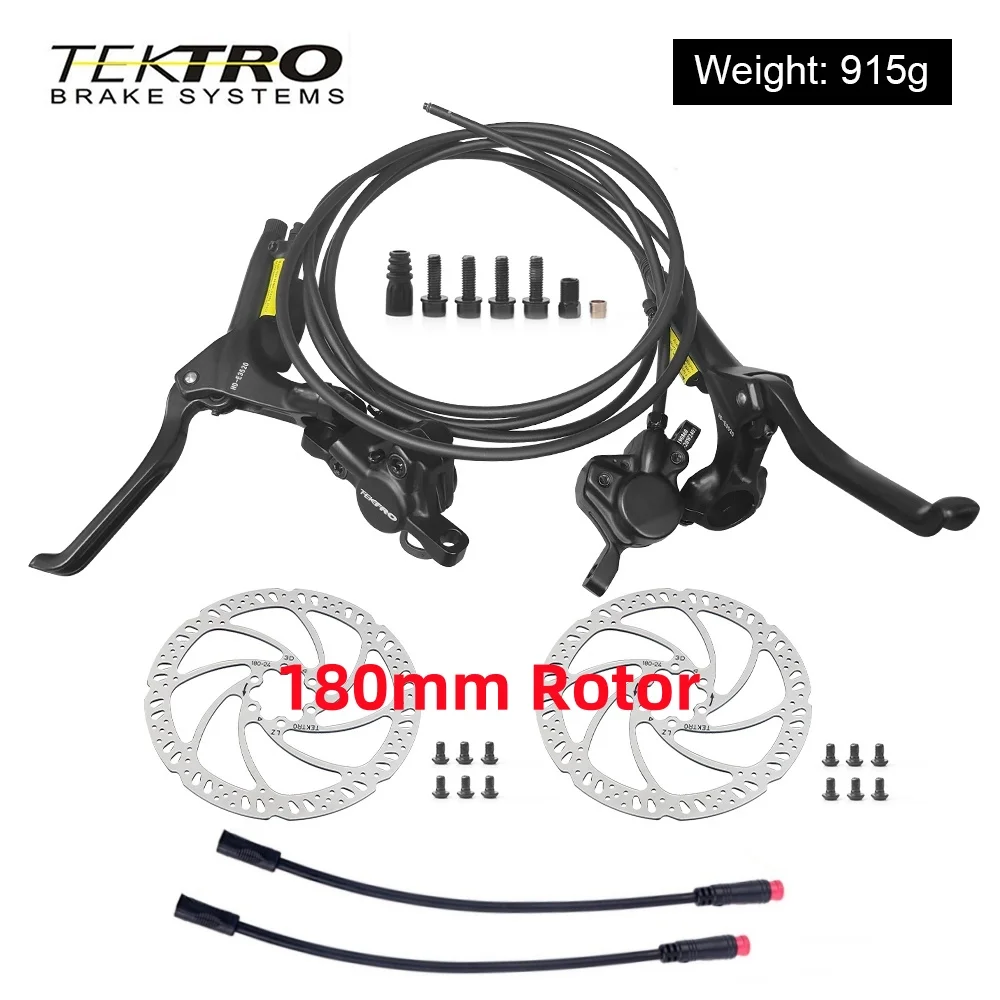 TEKTRO HD-E3520 Elektrische fiets Hydraulische schijfrem 900/1850 mm MTB-fiets E-bike 2-pins sensor Power Control Hydraulische rem