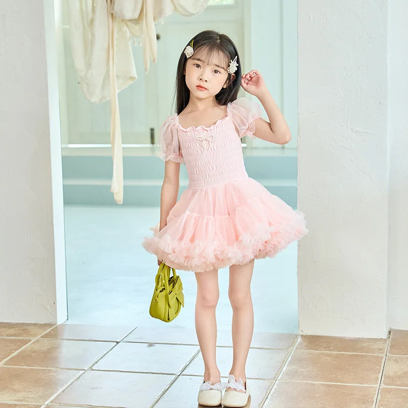 Prinzessinnenkleid für Babymädchen Sommer Tüllrock 2026 Neues TUTU-Kleid für Mädchen Party Abend Geburtstag – Detail 11