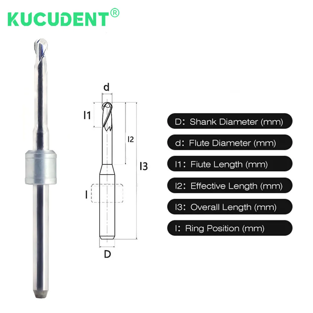 

Стоматологические фрезерные боры с циркониевыми блоками для системы Amann Girrbach CAD/CAM с ЧПУ с покрытием 0,3/0,6/1,0/2,5 мм, режущий инструмент для стоматологической лаборатории