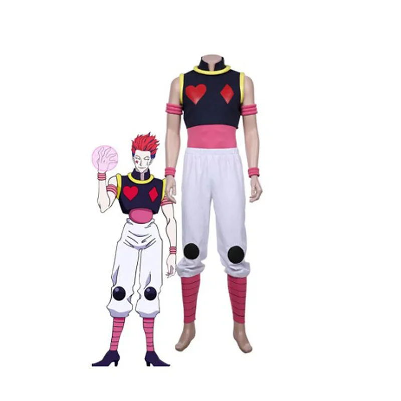 

Full-time Hunter Hisoka Cosplay Costume, Hunter Hisoka Anime Cosplay Costume