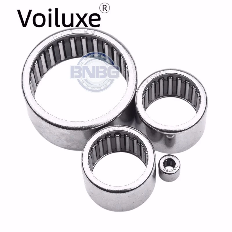 2PC Bearing HK4012 HK4016 HK4020 HK405032 HK405038 HK4512 HK4516 HK4520 HK455538 P5 Needle Roller Bearing Stamped Thin Cup
