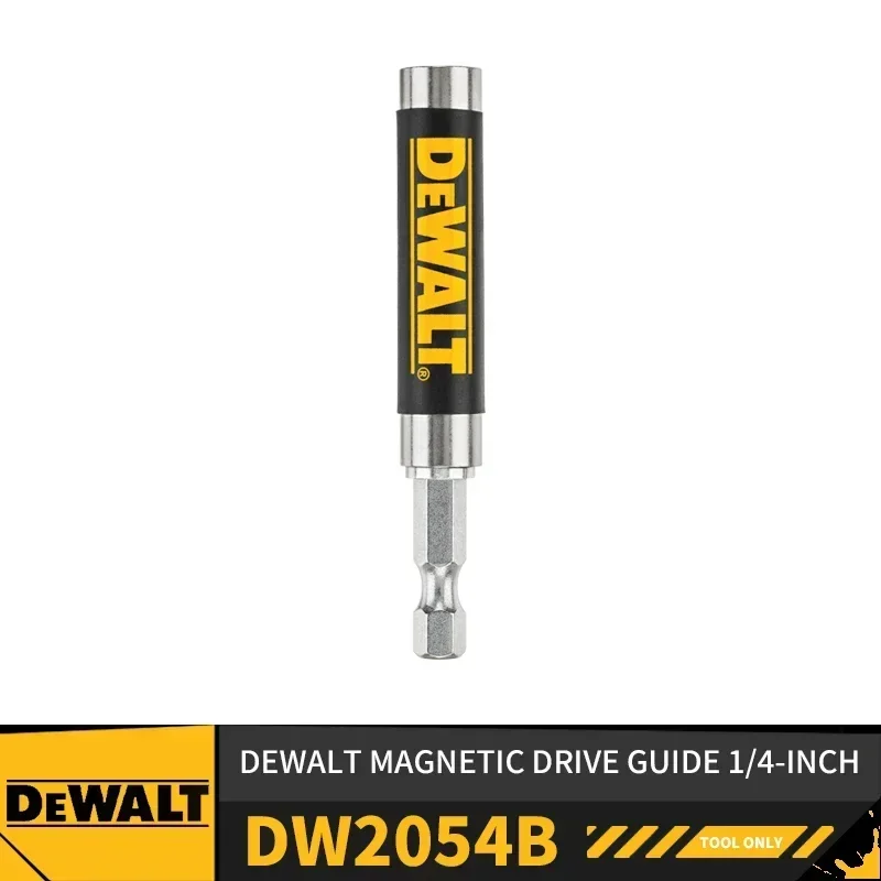DEWALT DW2054B Magnetic Screw Drive Guide Drill Bit Holder for Driver Socket Magnetic 1/4in Bit Holder Adapter Tool Accessories