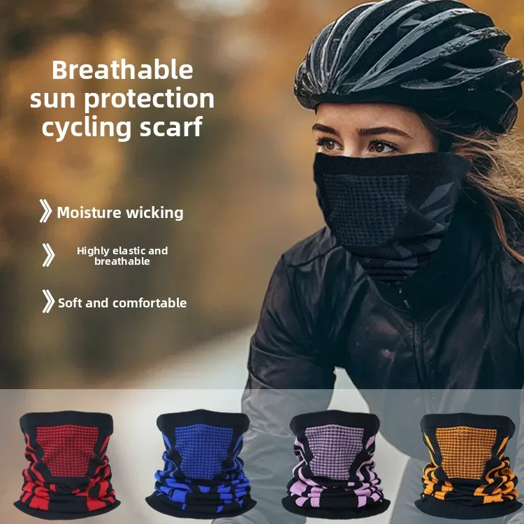 

Warm Windproof Winter Cycling Ski Mask Cold Proof Headgear Outdoor Sports Mountaineering Ear Protection Neck Scarf