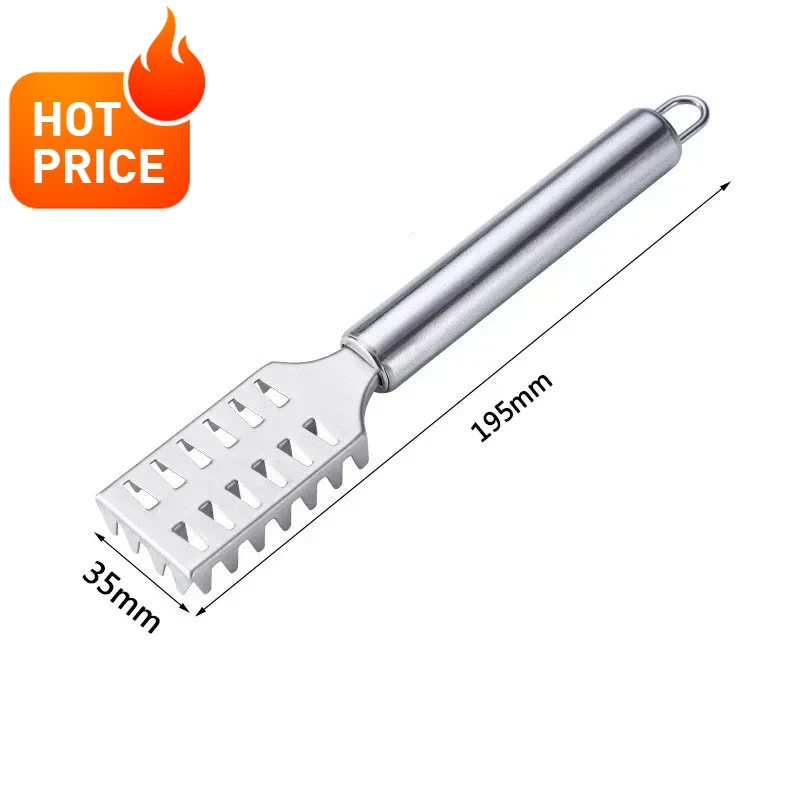 

Kitchen Accessorie Stainless Fish Scales Scraping Graters Fast Remove Fish Cleaning Peeler Scraper Fish Bone Tweezers Tool Gadge