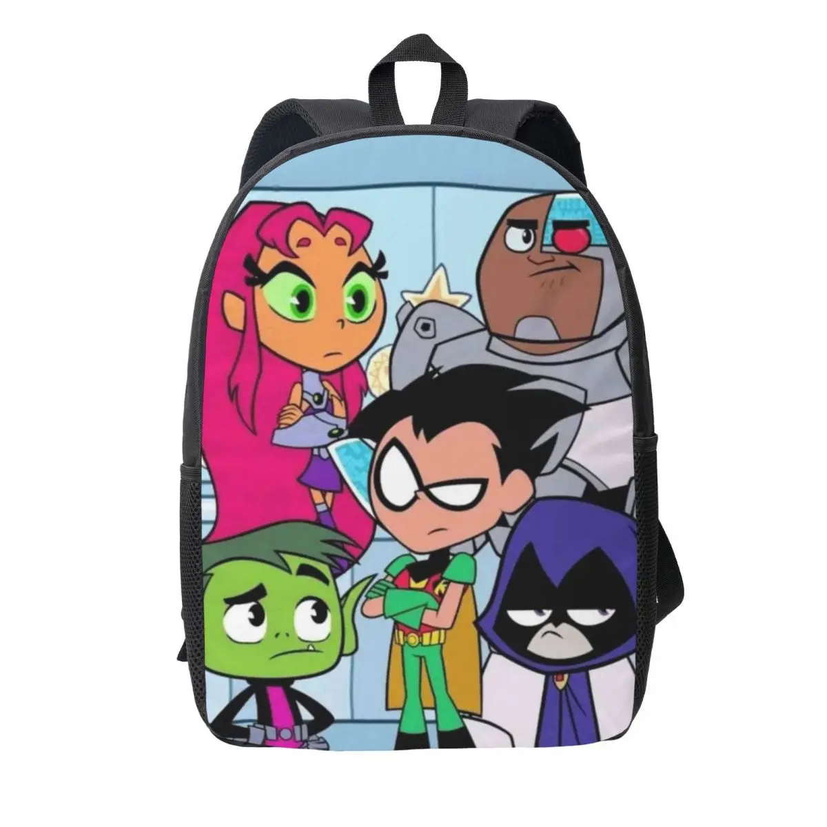 

Teen Titans Fashion Kids Backpack Women Men Teenagers Schoolbags Travel Laptop Backpack