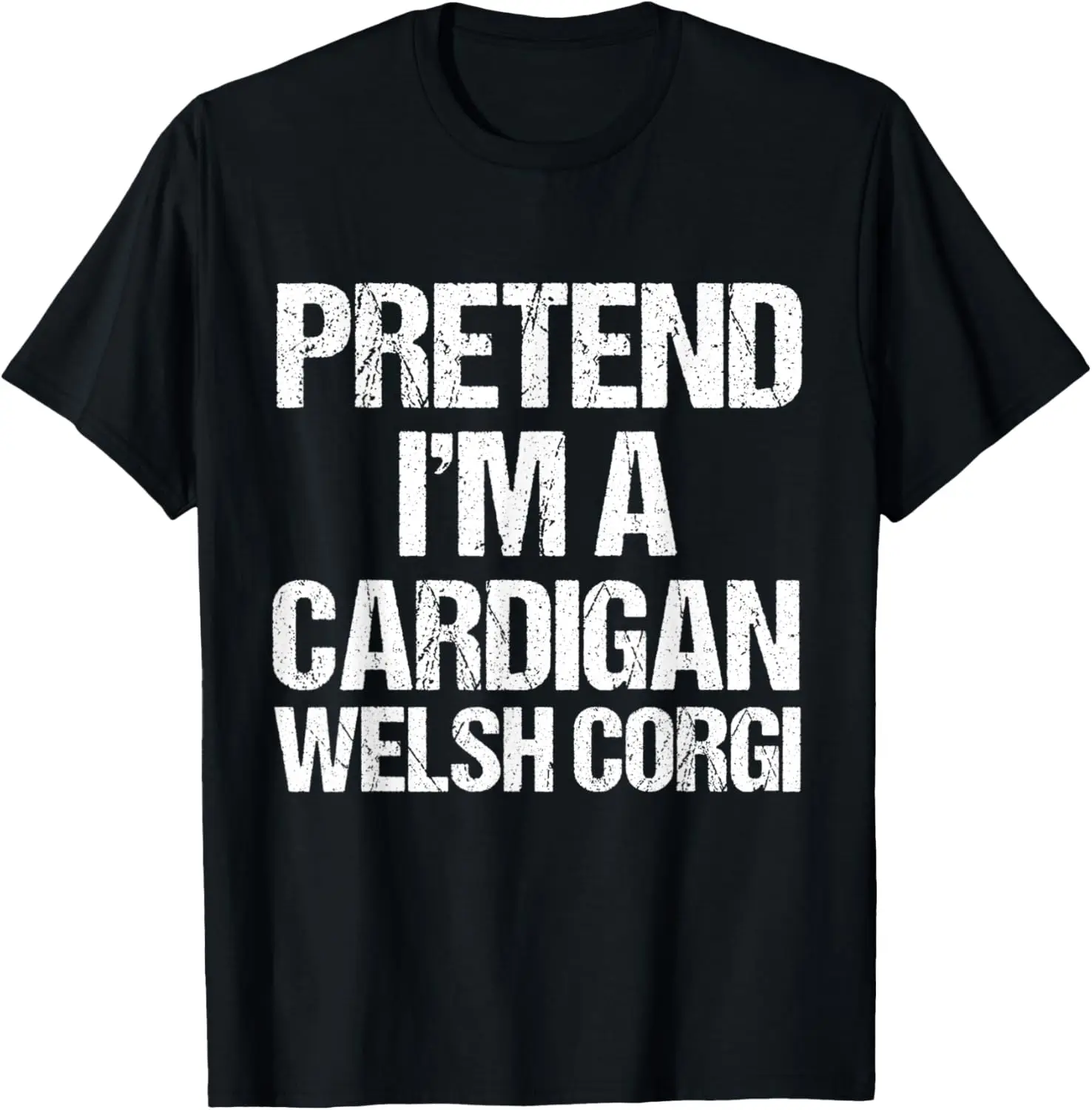 

Pretend I'm An Cardigan Welsh Corgi Minimalist Costume T-Shirt