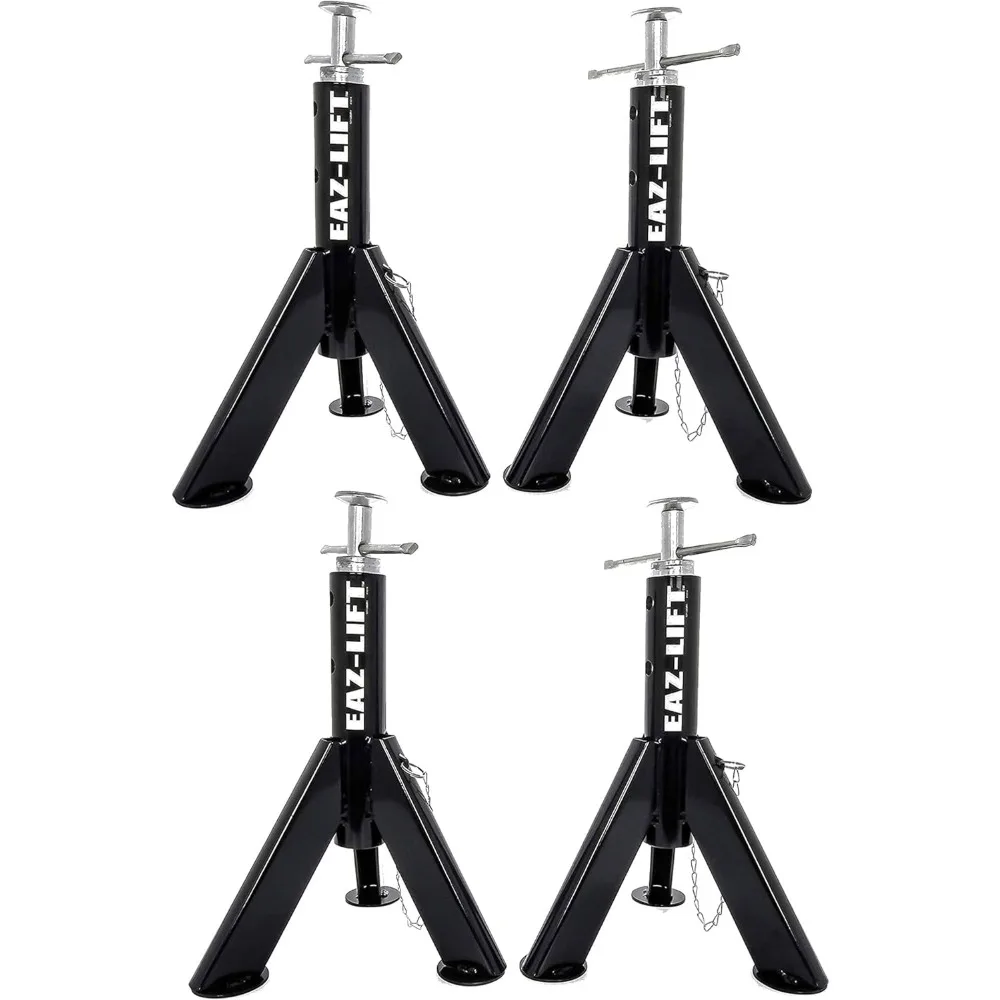 

Регулируемая телескопическая подставка для стабилизатора домкрата для автофургона, 16–30 дюймов, емкость 6000 фунтов, стальная пара с порошковым покрытием