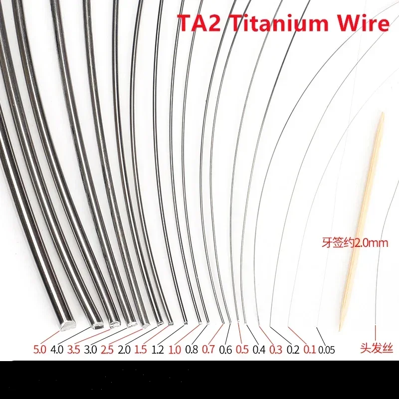 

5PC 304 Stainless Steel Spring Wire 0.2/0.4/0.5/0.6/0.7/0.8/1/1.5/2/3/4/5mm Spring hard Steel Wire length 1M for hardware tools