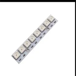 NeoPixel Stick 8 bits WS2812 5050 RGB LED Placa de desarrollo de luz de color con controlador completo incorporado