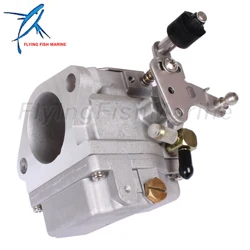 Outboard Motor 3301-821854T5 3301-821854T20 Center Carb Carburetor for Mercury Mariner 40HP 45HP 55HP 60HP 2-Stroke 3-Cylinder