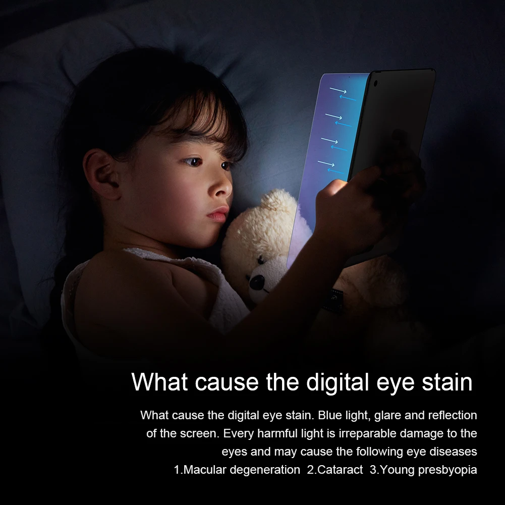 Nillkin for Apple iPad Pro 11 2024 Glass V+ Ultra-Thin Anti Blue Light Tempered Glass Screen Protector for iPad Pro 11 2024