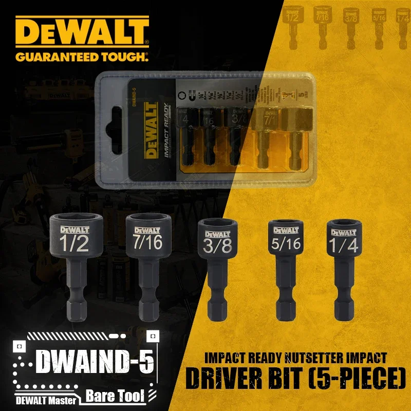 أفضل مُسنّنات المفك الكهربائي للاستخدام المهني: تقييم شامل لـ DEWALT DWAIND-5