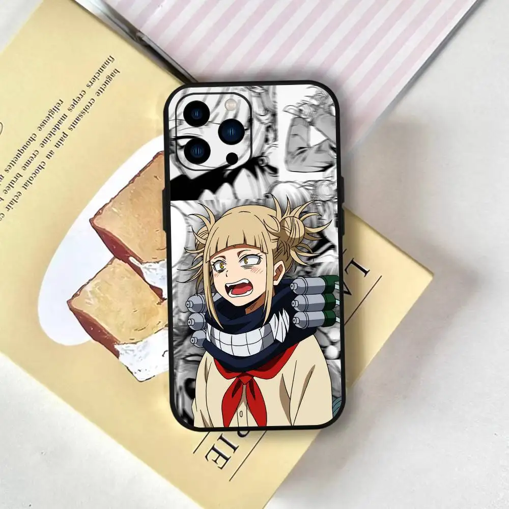 1 Stück Himiko Toga Handyhülle Silikon weich für iPhone 17 Air 16 15 14 13 12 11 Plus Pro Max Plus