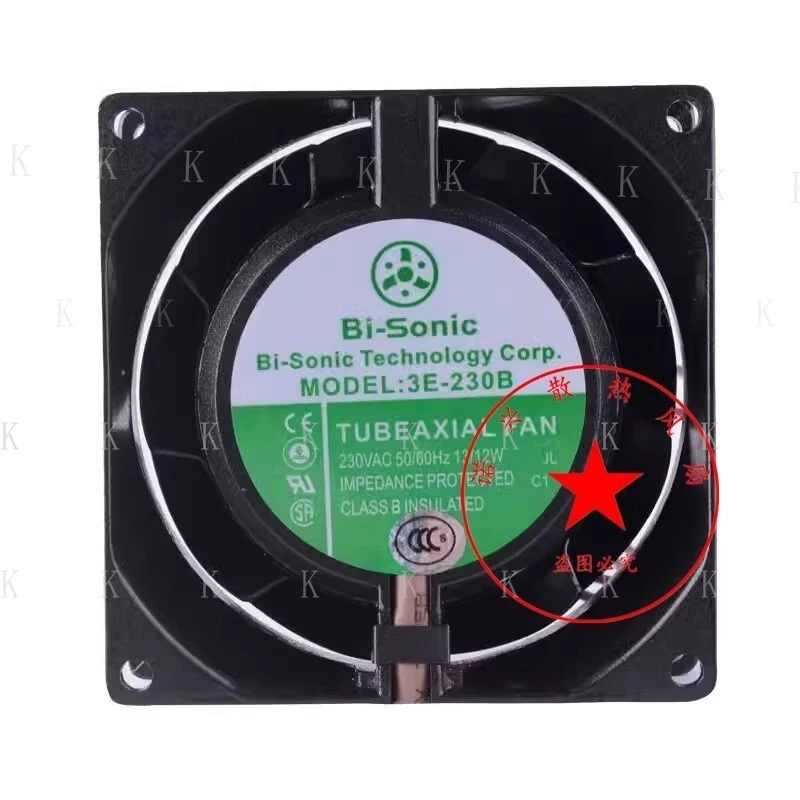 C  FOR  Bi-Sonic 8038 3E-230B 230V 13/12W 8CM AC Cooling Fan