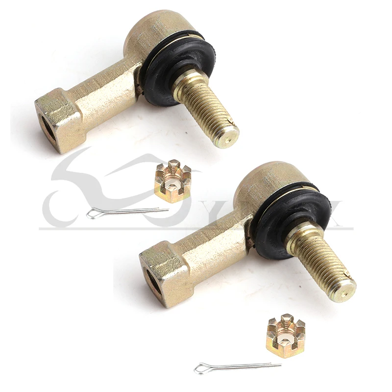

1 Pair M12-M12 Tie Rod Ends Kit Ball Joints Fit For Quad ATV Adly Her Chee Rs 50 LC Honda Quad TRX 250R 300X 400EX 450ER Brute