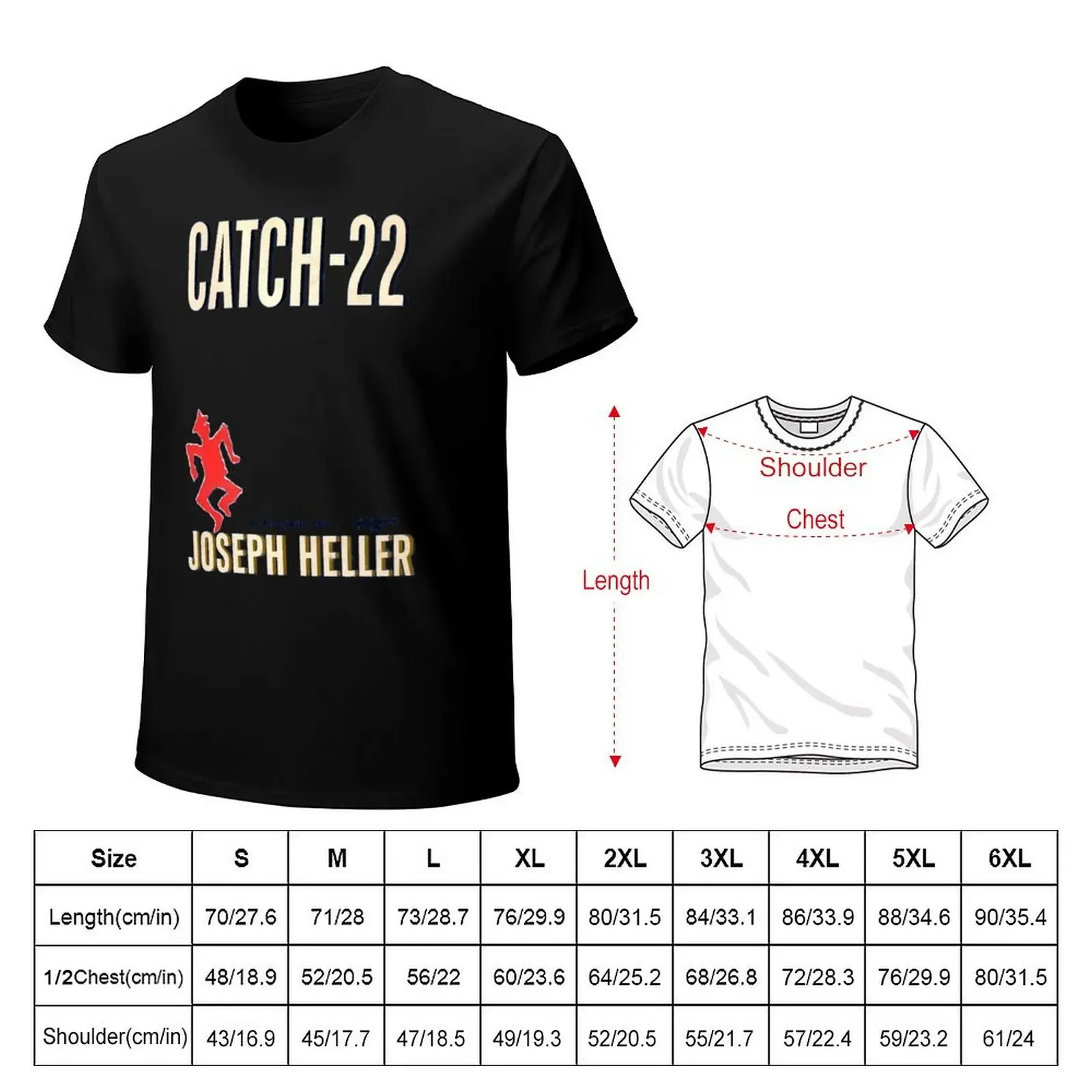 Catch-22 Cover T-Shirt hippie clothes graphic t shirt vintage boys animal print mens champion t shirts