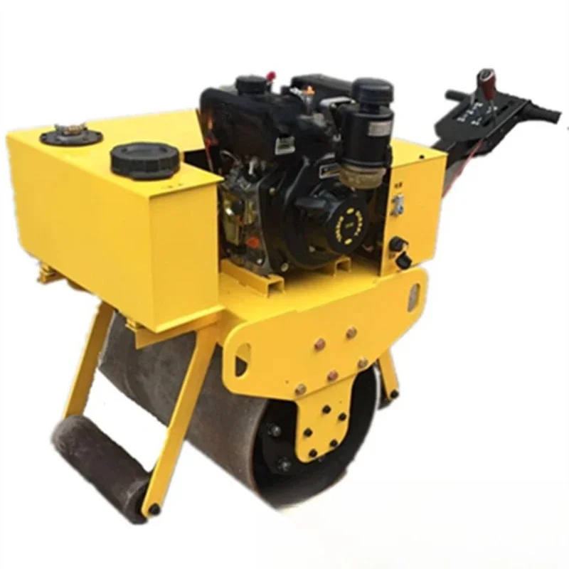 Supply 6 tons of single steel roller, seat-mounted vibration roller, front steel wheel and rear wheel 6 tons of vibration roller
