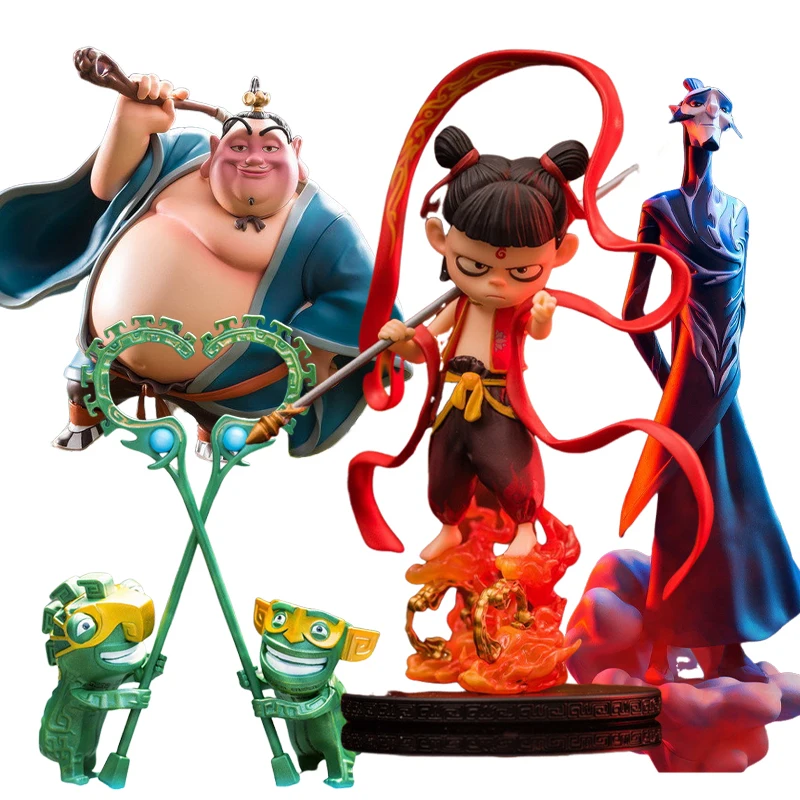 

Оригинальные модели Muna Studio Nezha:Birth of the Demon Child Aobing Nezha Taiyi Zhenren Shen Gongbao, аниме-фигурка, коллекционный подарок