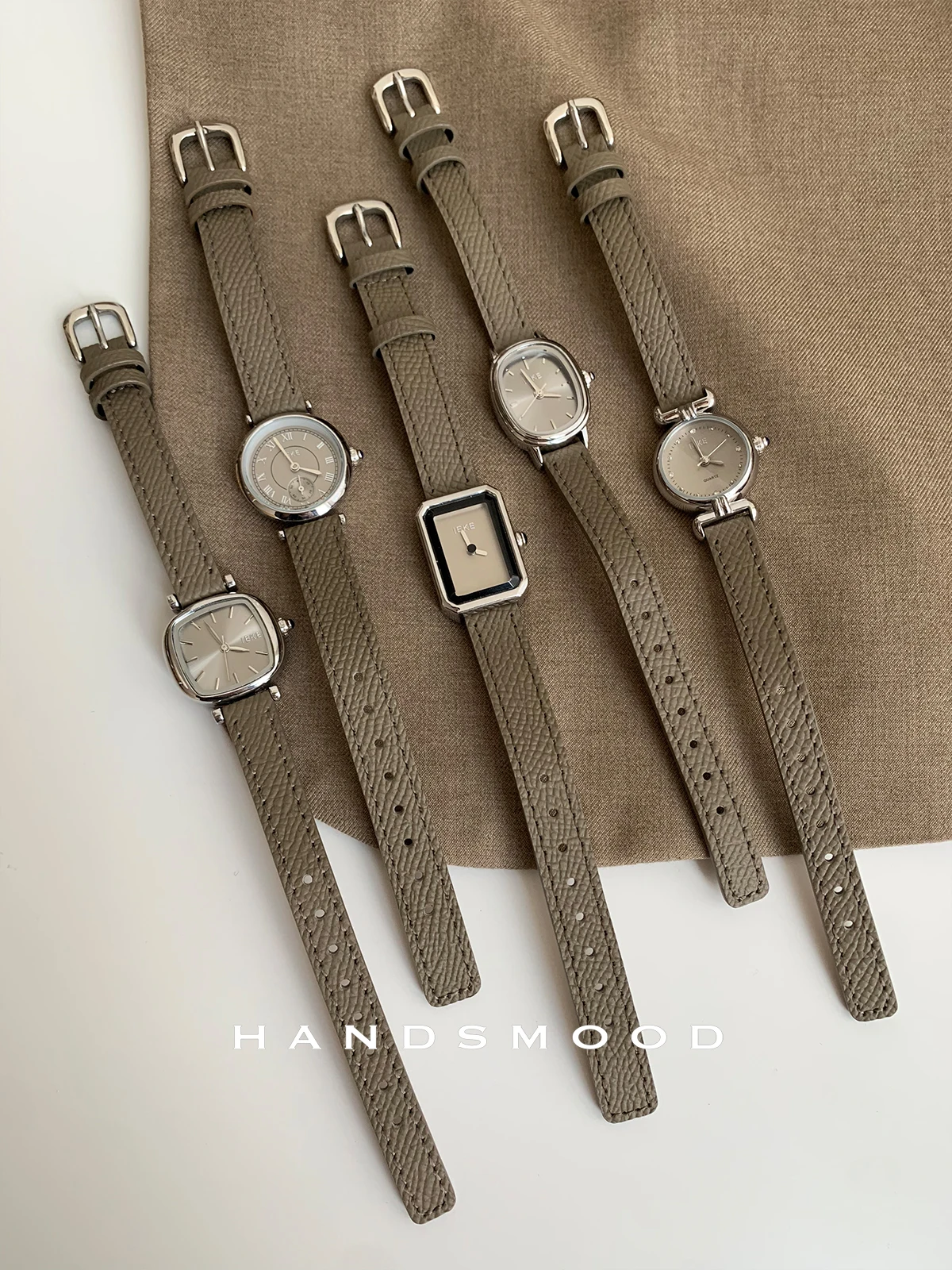 

Elegant Women'S Watch, Grey Color Scheme, Fashionable And Sophisticated, Casual And Versatile, A High-End Selection Of Watches.