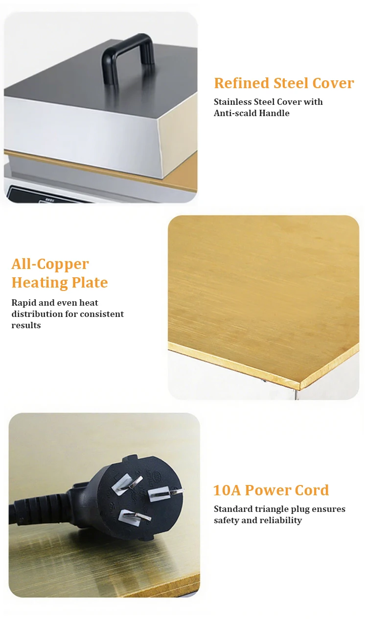 2025 Hot Selling Commercial Cooking Equipment Factory Price Snack Muffin Machines Souffle Pancake Machine Waffle Maker Other
