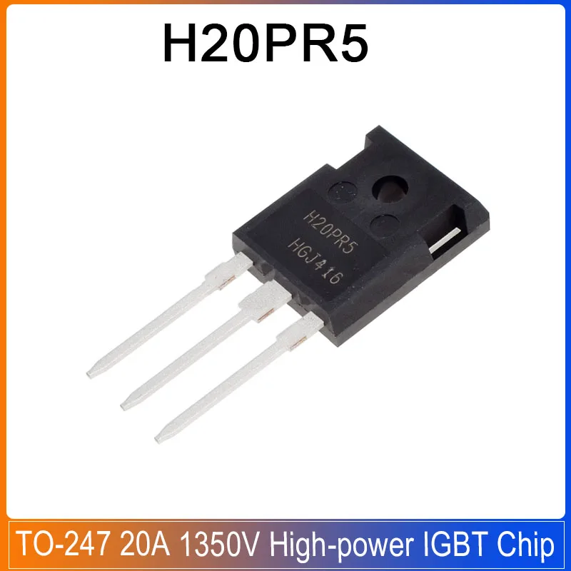 1-5pcs H20PR5 TO-247 20A 1350V High-power Electromagnetic Cooker IGBT Chip