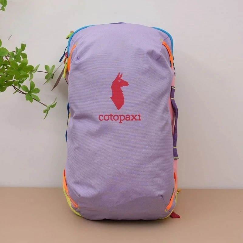 

Alpaca Travel Mountain Backpack Lightweight Hiking Large Capacity Unisex Dopamine Sports Bag