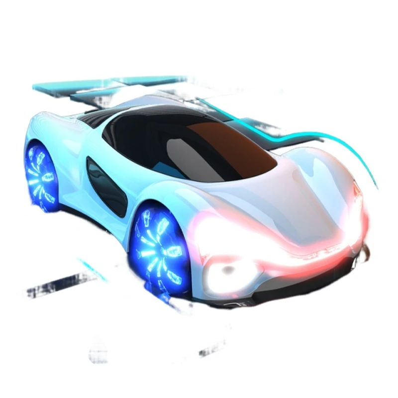 New Energy Remote Control Car Luminous Drifting Concept Car Electric Remote Control Vehicle Tail Spray Gesture  Toy