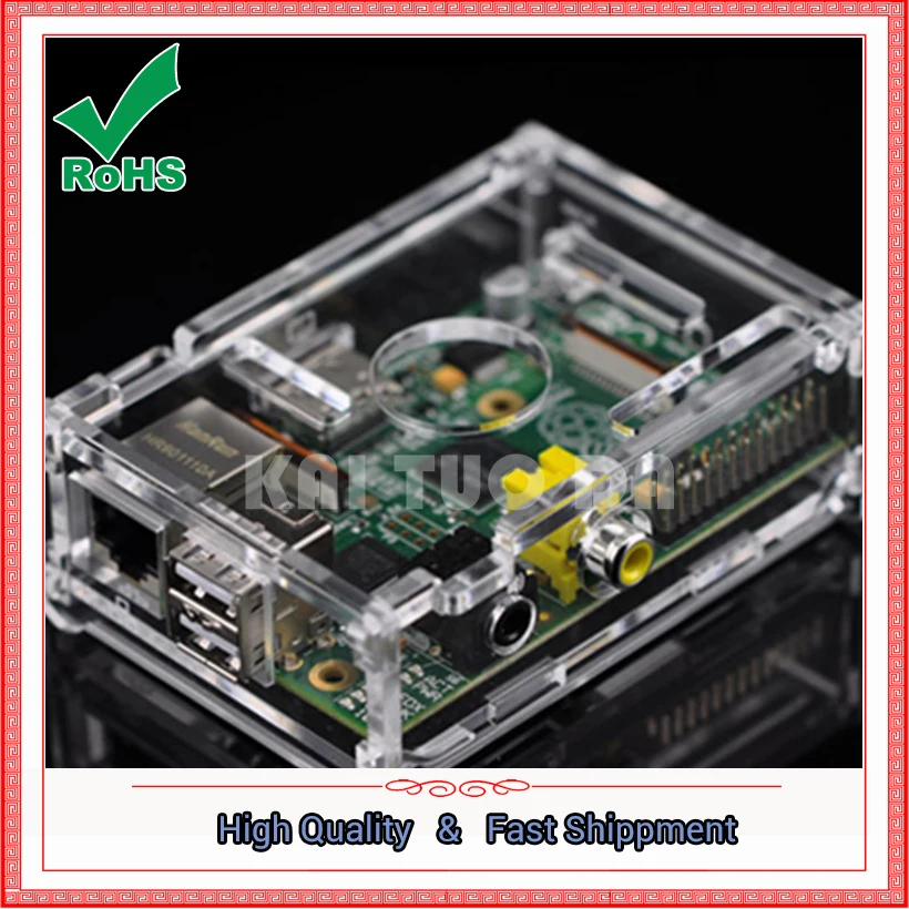 Pi High Quality Dedicated Acrylic Shell Case (only case)