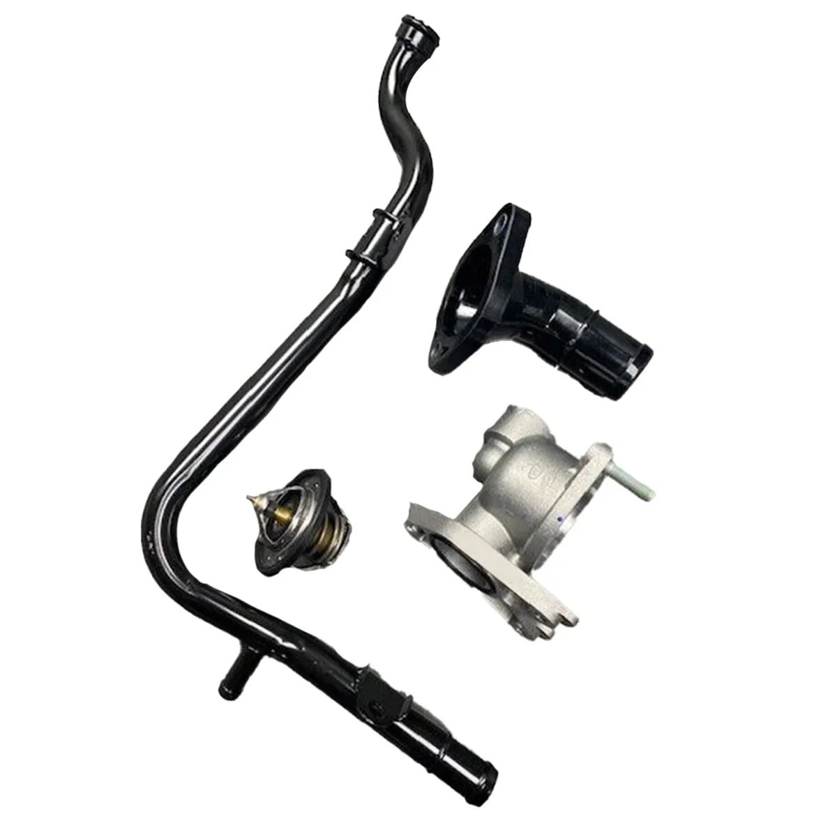 Thermostat Housing&Coolant Pipe Kit for Hyundai I10 I20 2007-2020 2545003002 2563003100 256312B001 255002B000