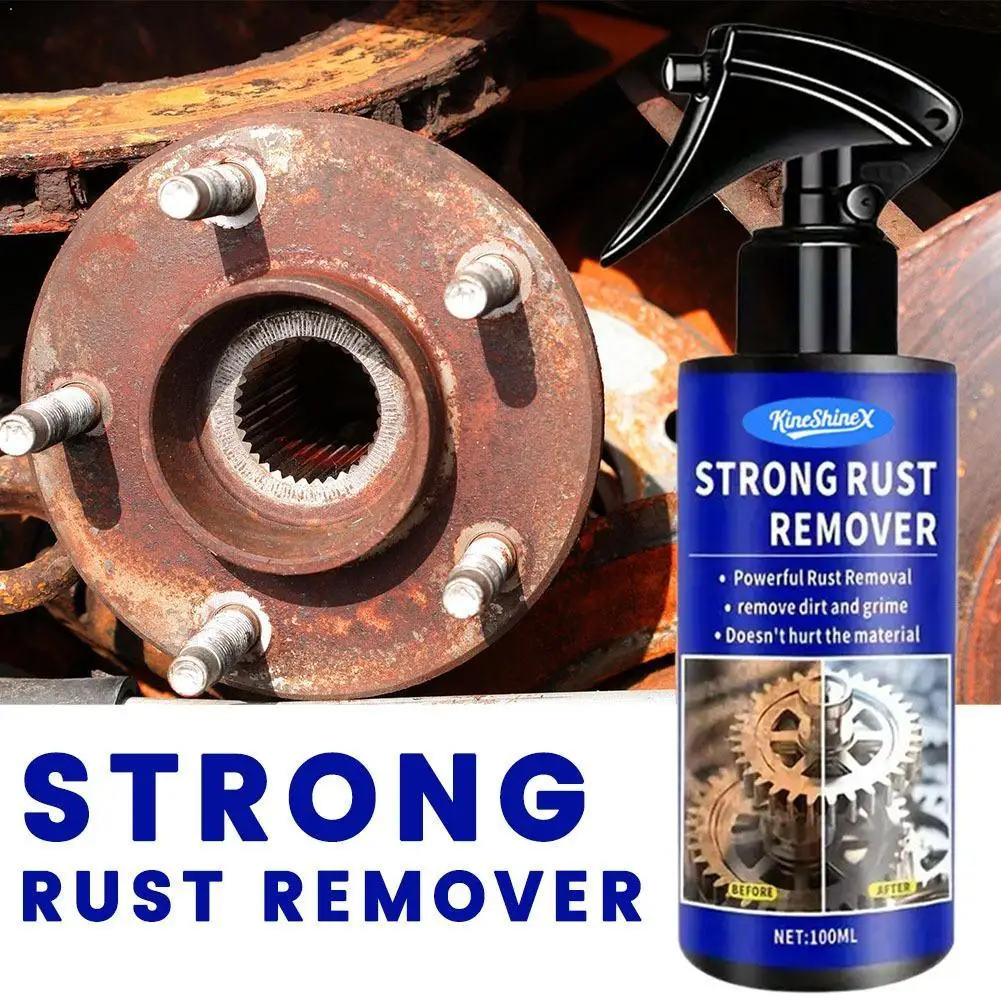100ml Metal Iron Prowder Stain Removal Agent Safe Formula To Clean Rust & Restore Metal Surfaces Metal Rust Removal Spray