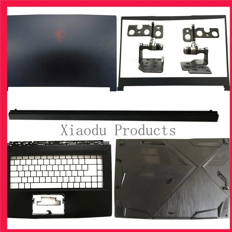 New for MSI gf63 MS-16R1 LCD back cover bezel palmrest bottom hinges hinge cover