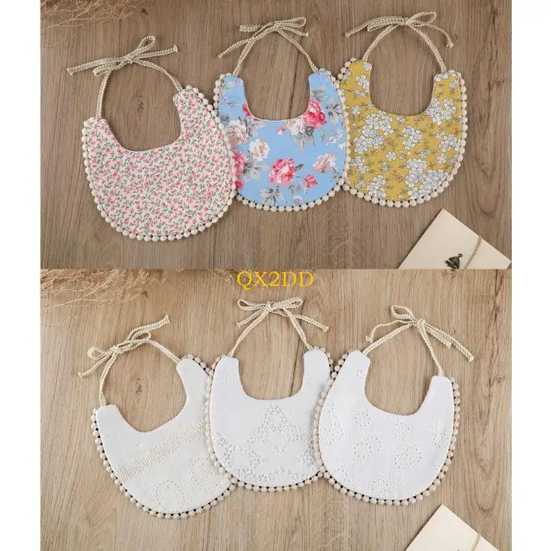Qx2d สองข้าง bibs เด็กผู้หญิงอุปกรณ์ประกอบฉากผ้าพันคอ Bandana Countrys