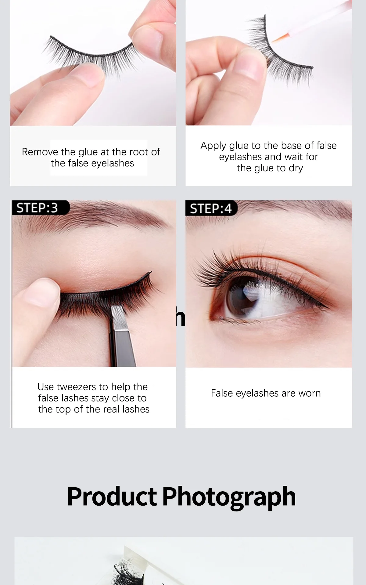 Neue nasse flauschige Nerz Wimpern mit Spikes Make-up Anbieter 16mm 18mm 25mm Volumen lang natürlichen Look Nerz Wimpern Großhandel – Detail 8