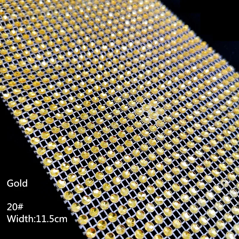 1 yard Pearl Beads Chain Mesh Base Rhinestone  Sew On Trims Wedding Dress Costume Applique