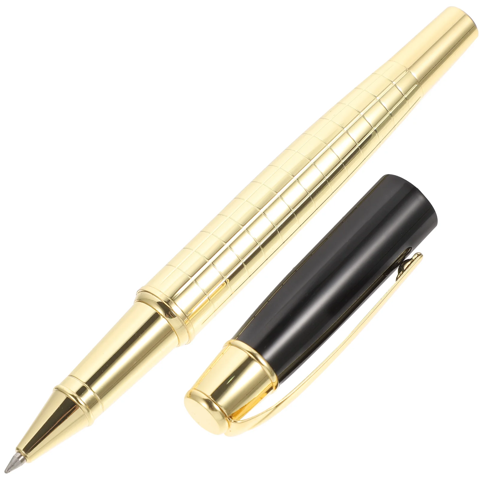 

Metal Pens for Writing Drawing Long Use Gifts Classmates Colleagues Fine Tip Gel Pen School Office Home