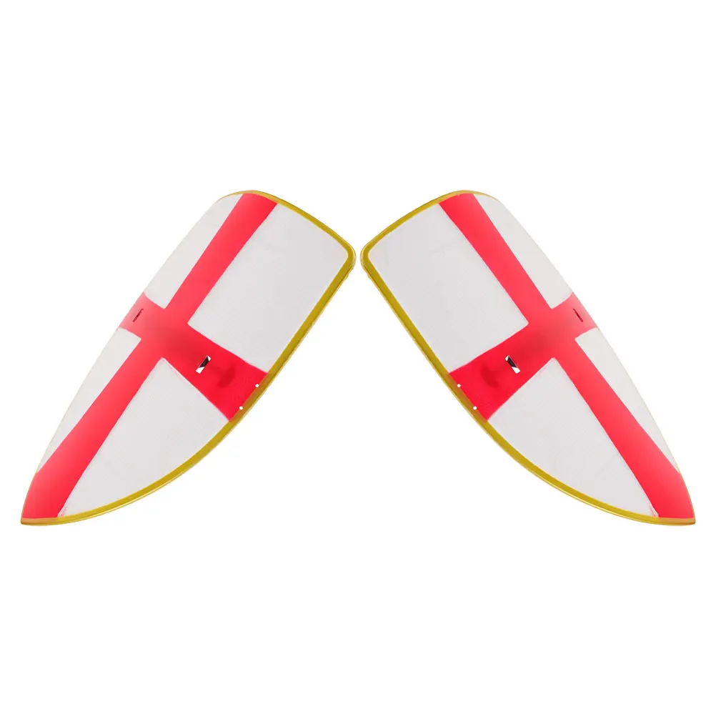 

2Pcs Knight Shield Medieval Plastic Cosplay Roleplay Prop Party Accessory 11.79x7.66 Inch Creative Pretend Play