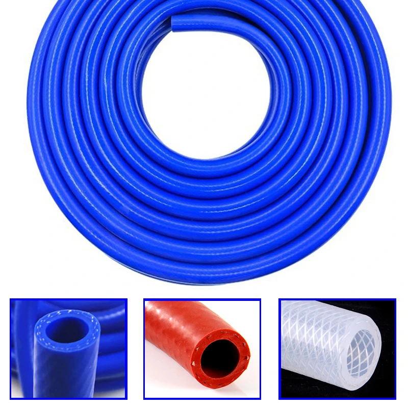

1 м/3 м/5 м внутренний диаметр 6-25 мм устойчивый масляный резиновый шланг высокого давления автомобильный цилиндр вакуумная труба силиконовый шланг