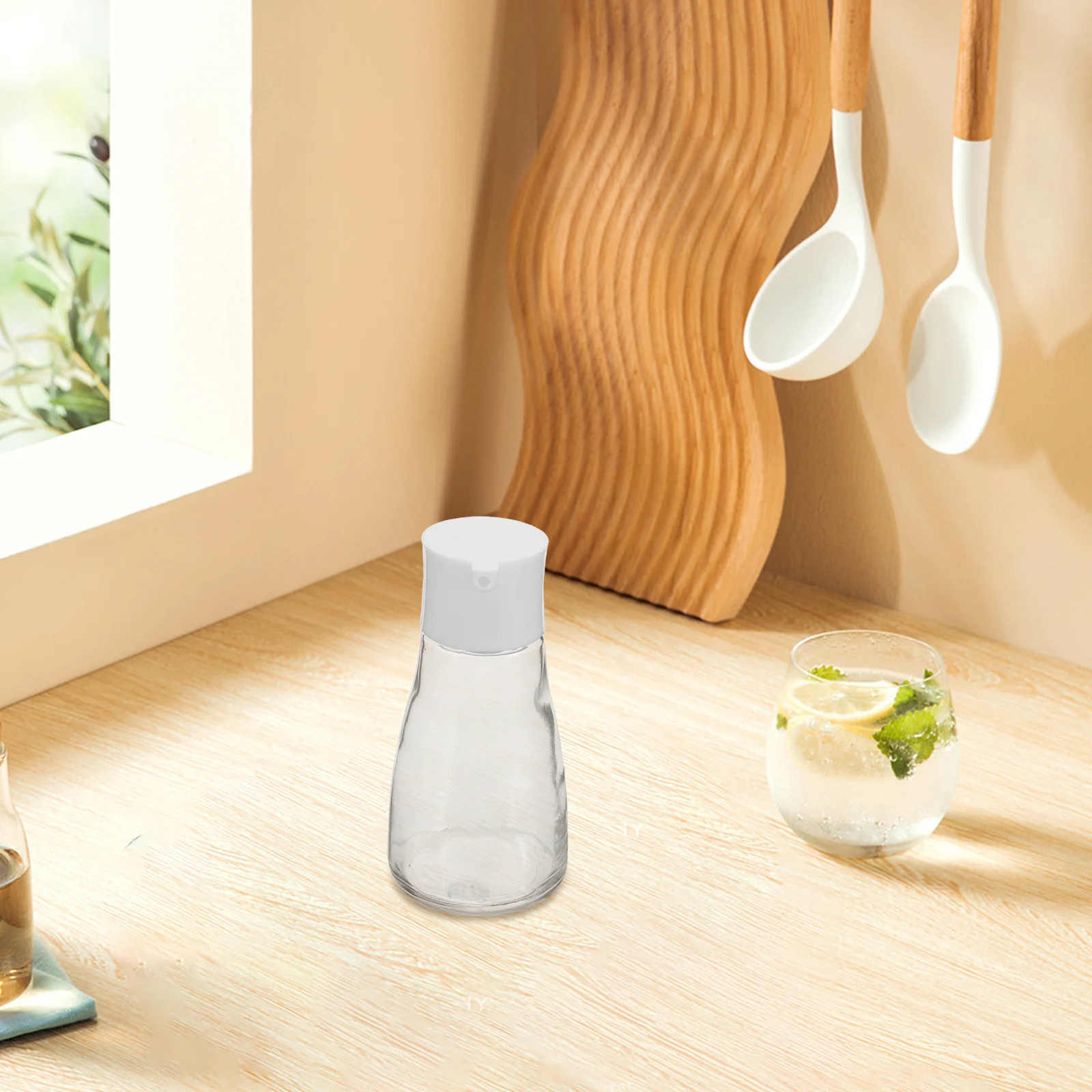 

Cooking Oil Jug Glass Decanter Olive Bottle Cruets Dispenser Bottles Condiment Container Dispensing