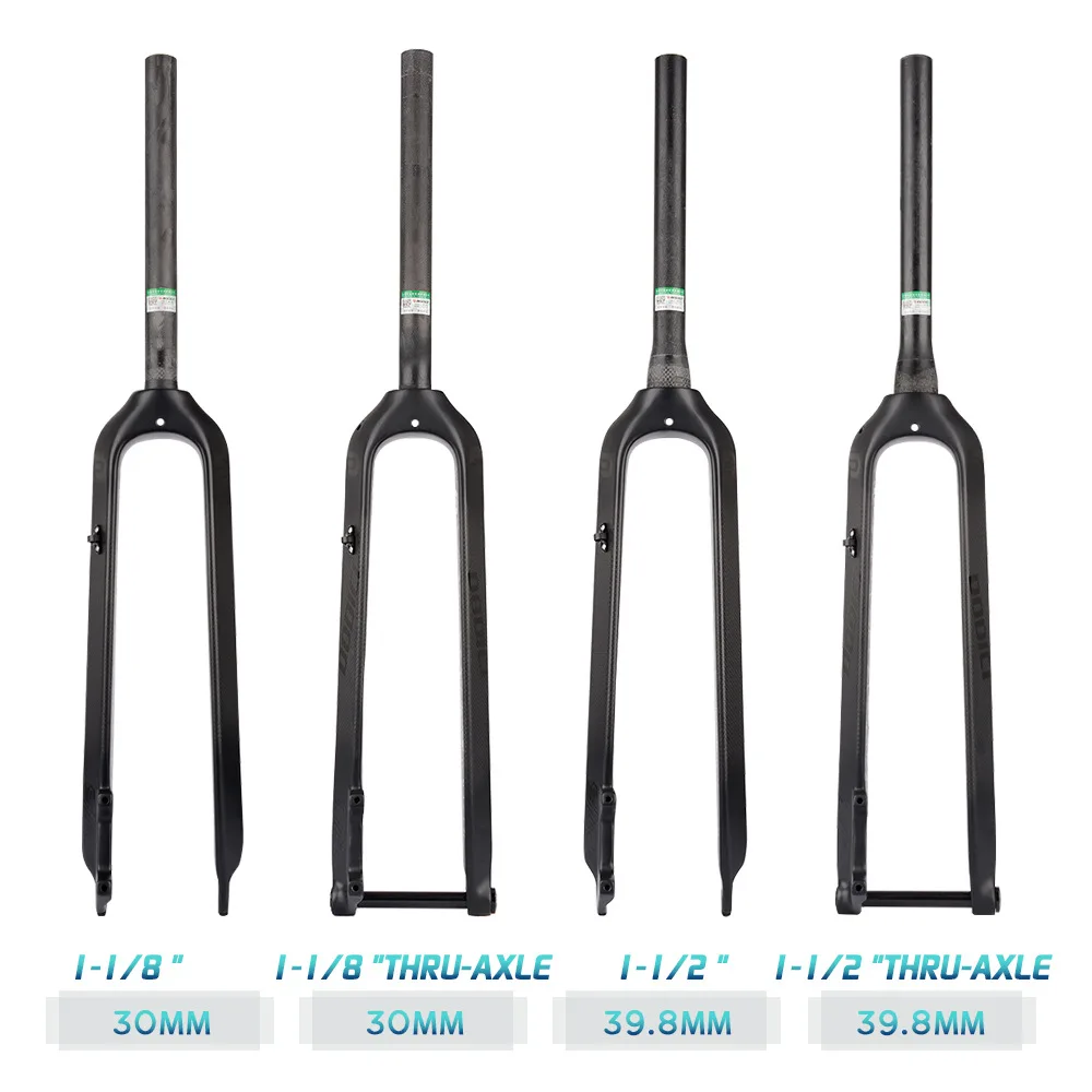 

Full Carbon Fiber Mountain Bike Front Fork 26 27.5 29 inch MTB Ultralight Disc Brake Forks Durable Bicycle Accessories