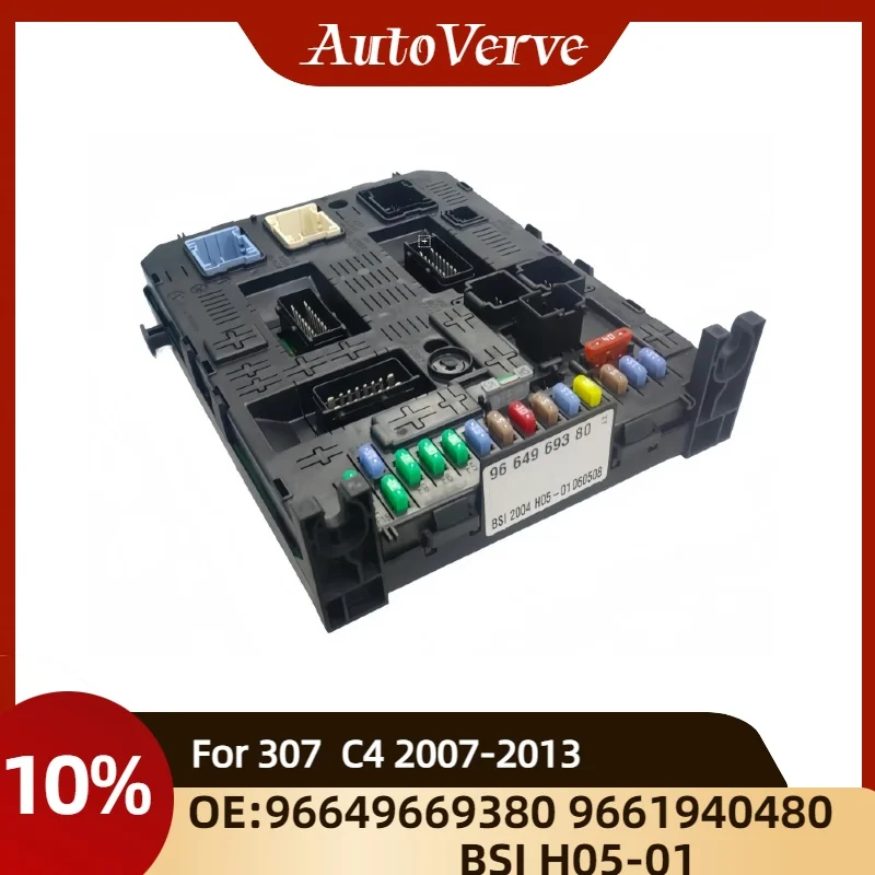 96649669380 9661940480 BSI H05-01 original new Control Module Fuse Box For Peugeot 307 For Citroen C4 2007-2013