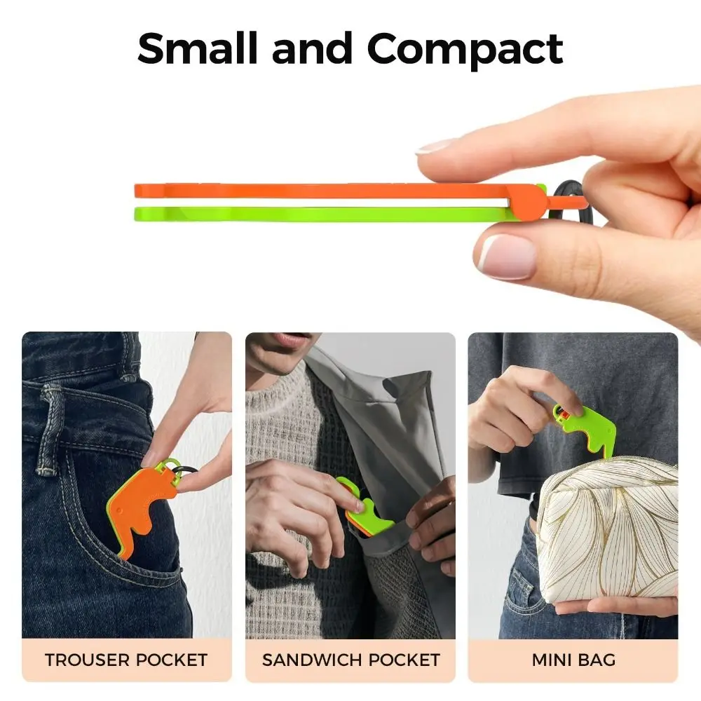 Cartoon Cute Elephant Shape Mobile Phone Stand Foldable with Keychain Phone Holder Phone Bracket