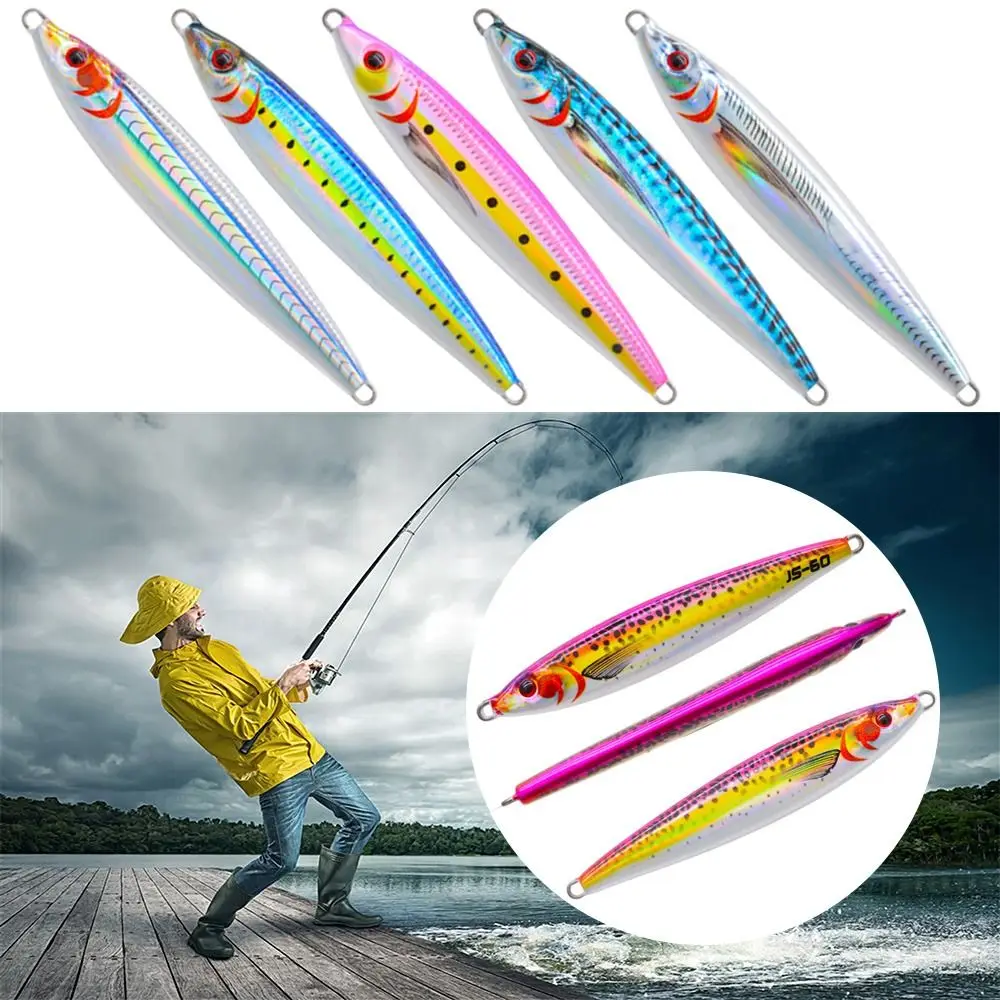 

Sinking Minnow Spinning Baits Spanish mackerel Lead Casting Metal Fishing Lure Spanish mackerel Jig Bait