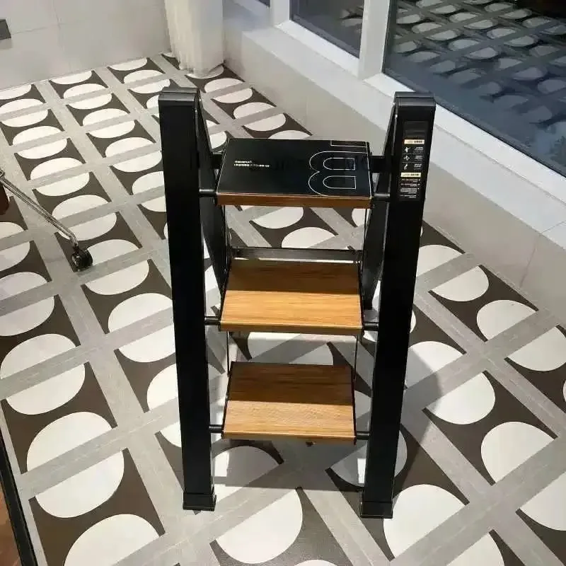Multifunctional Ladder Ladders Indoor Aluminum Portable Thickened Home Alloy Ladders Folding Kitchen for Furniture Herringbone