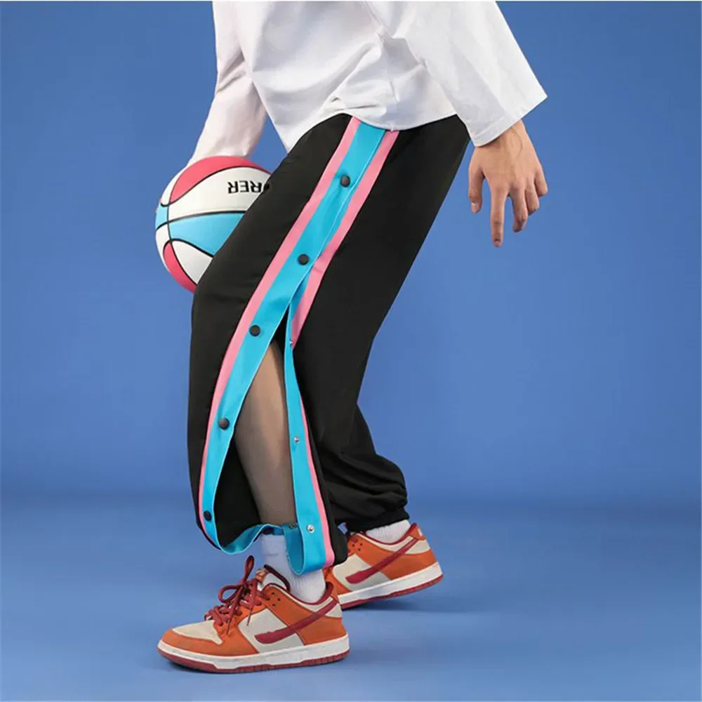 Men Kids Children Women Running Sport Pants Football Training Joggings Sweatpants Basketball Soccer Hip Hop Buttons Trousers 04