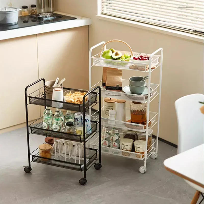 Universal Car Storage Organizer Toilet Display Trolley Cart Shelf Organizer Kitchen Towel Rangement Cuisine Bathroom Accessories