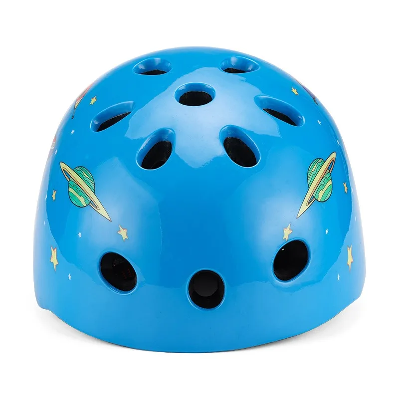 3-9 Year Old Children\'s Helmet, Bicycle Climbing Plum Blossom Helmet Balance Bicycle Roller Skating Integrated Protective Helmet