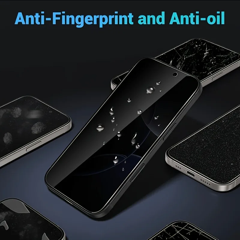 2 قطعة الخصوصية الزجاج المقسى حامي الشاشة آيفون 15 14 16 17 برو ماكس زجاج واقي آيفون 13 12 11 برو XR 16E فيلم #4